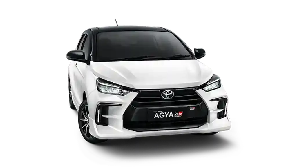 review eksterior agya gr sport