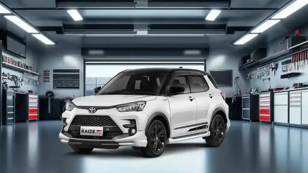 aki mobil raize
