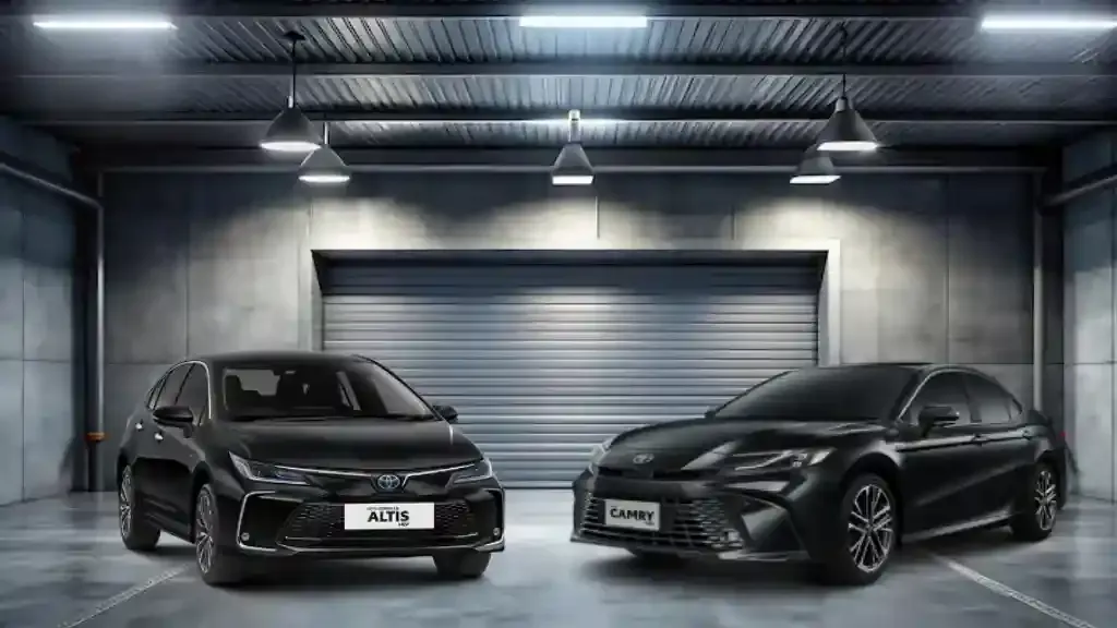 camry vs corolla altis